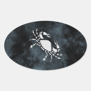Kanker Ovale Sticker