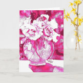 kanker overlevende kaart (Gele Bloem)