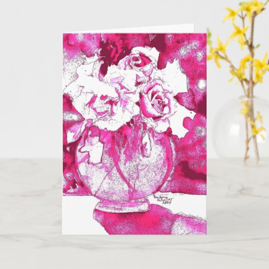 kanker overlevende kaart (Gele Bloem)