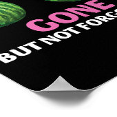 Kanker overlevende mastectomie verdwenen maar niet poster (Hoek)