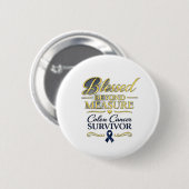 Kanker Overwinnen Ronde Button 5,7 Cm (Voorkant /achterkant)