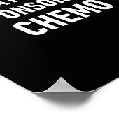 Kanker Patiënt Haar Quote Vandaag Haar Gesponsord Poster (Hoek)