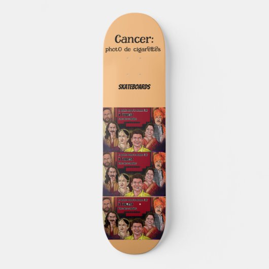 Kanker Persoonlijk Skateboard (Voorkant)