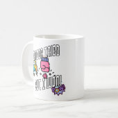 Kanker probeerde, maar ik won! koffiemok (Voorkant links)