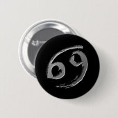 Kanker Ronde Button 5,7 Cm (Voorkant /achterkant)