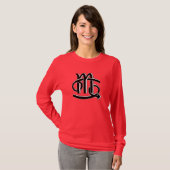 Kanker & Schorpioen BW T-shirt (Voorkant volledig)