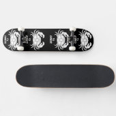 Kanker silhouet persoonlijk skateboard (Horizontaal)