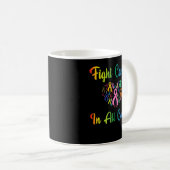 Kanker slaan, Kankerkleuren bestrijden, Kanker Awa Koffiemok (Voorkant rechts)