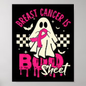 Kanker Spook Halloween Borstkanker Bewustzijn Poster (Voorkant)