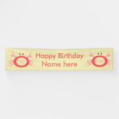 Kanker Star Sign Crab Banner (Horizontaal)