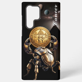 Kanker, sterrenbeeld, goud, geboorte, ontwerp, moo samsung galaxy hoesje
