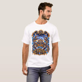 Kanker Sterrenbeeld – Hemelse Krab Astrologie Luxe T-shirt (Voorkant volledig)
