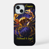 Kanker sterrenbeeld iPhone 15 case (Achterkant)