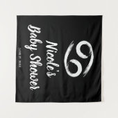 KANKER Sterrenbeeld juni juli Astrologie Feest Ach Wandkleed (Voorkant (horizontaal))