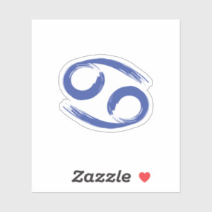 KANKER Sterrenbeeld Juni Juli Zomer Astrologie Sticker