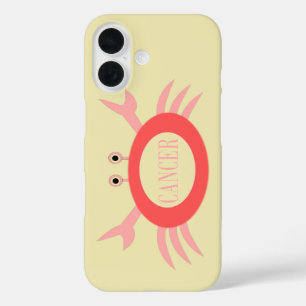 Kanker Sterrenbeeld Krab iPhone 16 Hoesje