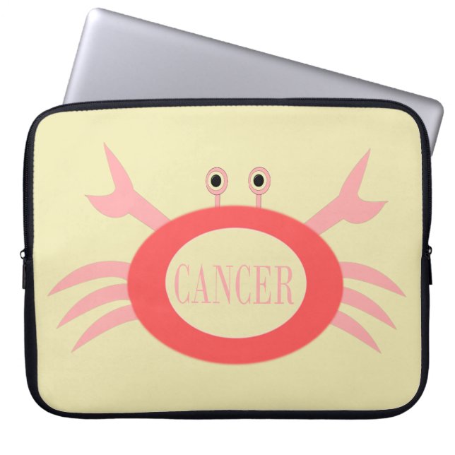 Kanker Sterrenbeeld Krab Laptop Tas (Voorkant)