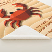 Kanker Sterrenbeeld Modern 3D Astrologie Design Sherpa Deken (3/4)