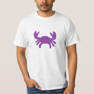 Kanker Sterrenbeeld Paarse Krab – Zodiac Identitei T-shirt