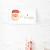 kanker. steun Kerstmis Vakantie Banner Sign (Insitu)