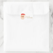 kanker. steun Kerstmis Vakantie Stickers Labels (Tas)
