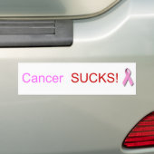 Kanker SUCKS! Bumperstickers (Op auto)
