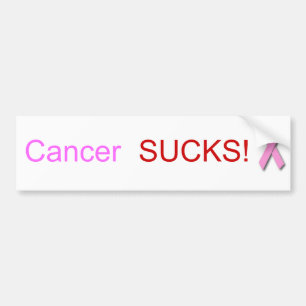 Kanker SUCKS!  Bumperstickers