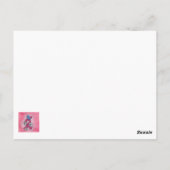 Kanker Suckt! Denk Aan Jou Grappige Chagrijn Briefkaart (Achterkant)