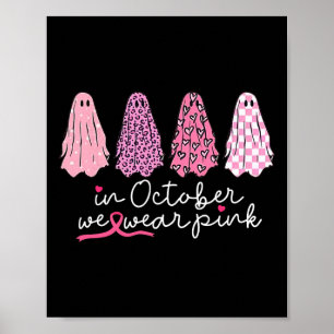 Kanker Support Squad Ghost Halloween Poster