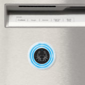 Kanker Symbool – Minimaal Astrologie Embleem Magneet (Insitu (Vaatwasser))