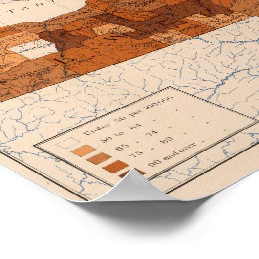 Kanker, tumor NY, NJ, New England Poster (Hoek)