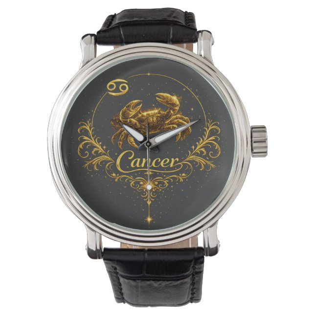 Kanker Uniek Sterrenbeeld, sterrenbeeld  Horloge (Voorkant)