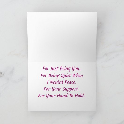 Kanker van de borst dankt u kaardt met Roze Zwanen Bedankkaart (Binnen)