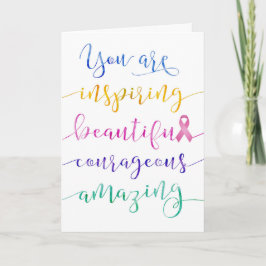 Kanker van de borst - herinner Who u bent Kaart