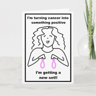 Kanker van de borst - ik krijg een nieuwe reeks!! kaart