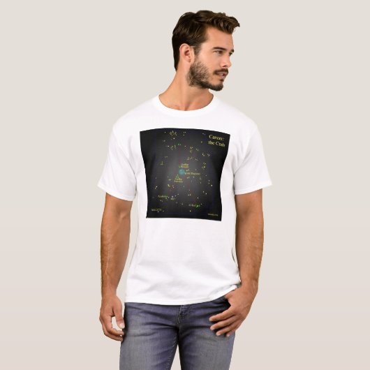 Kanker van de Crab Constellation T-shirt (Voorkant volledig)