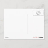 Kanker van de krab briefkaart (Achterkant)