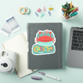 Kanker van de kruipdierentuin sticker (iPad Cover)