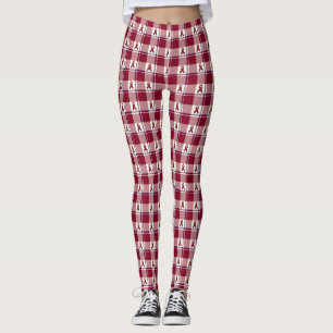 Kanker van het hoofd-halsgebied bewustzijn geruite leggings