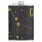 Kanker van het krab Star-teken Heupfles (Voorkant)