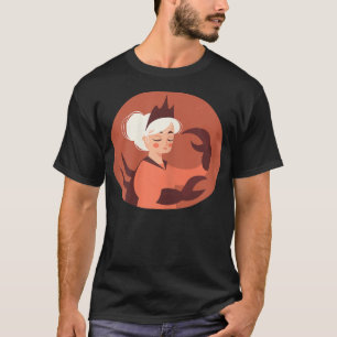 Kanker van vrouwen Zodiac Horoscope Astrology T-sh T-shirt