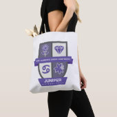 Kanker Verjaardag Crest™ voor 22-30 juni Tote Bag (Dichtbij)