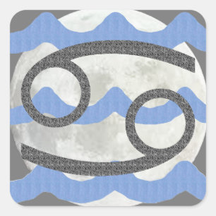 Kanker Vierkante Sticker