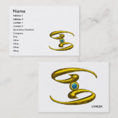 KANKER VISITEKAARTJE (Voorkant / Achterkant)