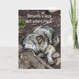 Kanker voelt als tussen een rots en een harde plek kaart