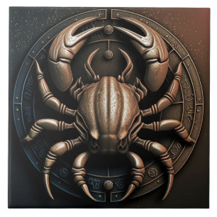 Kanker voor dierentuindige kanker Horoscope kerami Tegeltje