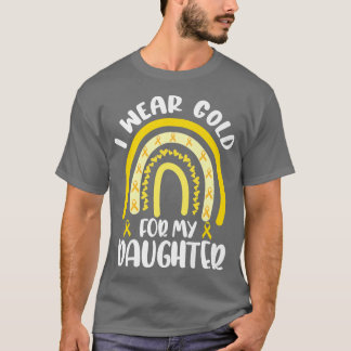 Kanker voor kinderen ondersteunt lintjesbewustzijn t-shirt