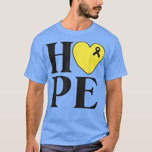 Kanker voor kinderen Shirten Hoop goudkoolstof A T-shirt