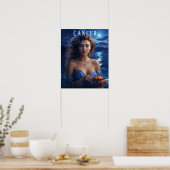 Kanker Vrouw astrologisch Poster (Keuken)