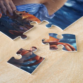 Kanker Vrouw Jigasw Puzzel (Zijkant)